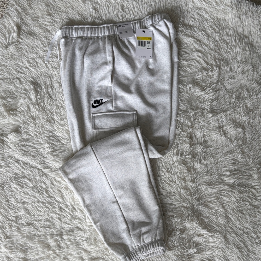 Nike Women’s Oversized Fit Gray Sweatpants
